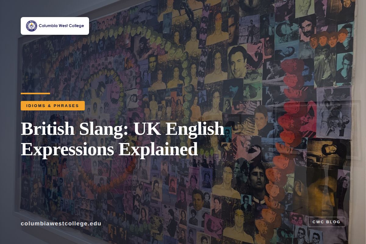 British Slang: UK English Expressions Explained