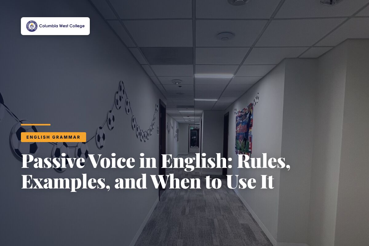 Passive Voice in English: Rules, Examples, and When to Use It