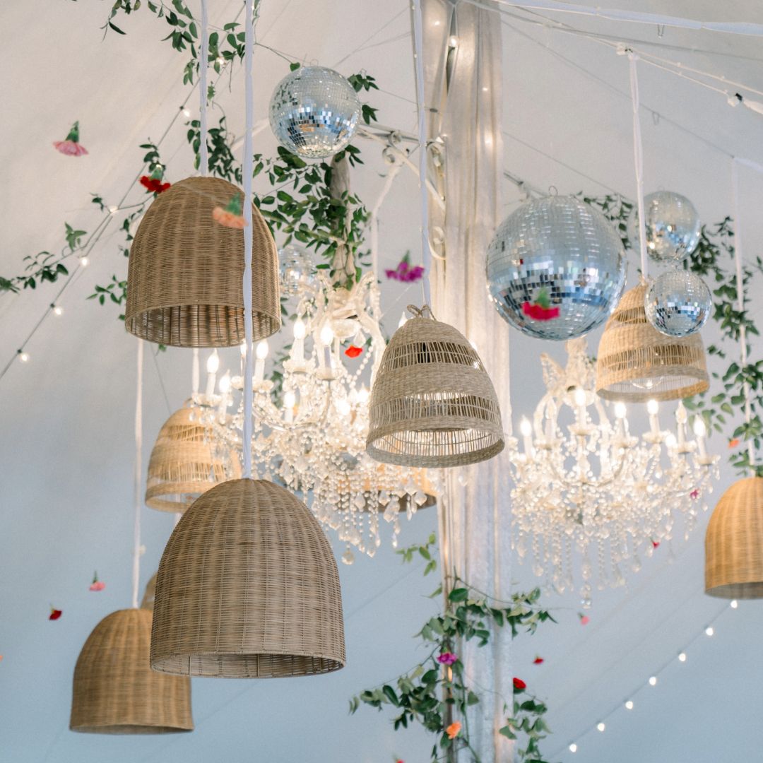 Bride and her bridesmaids