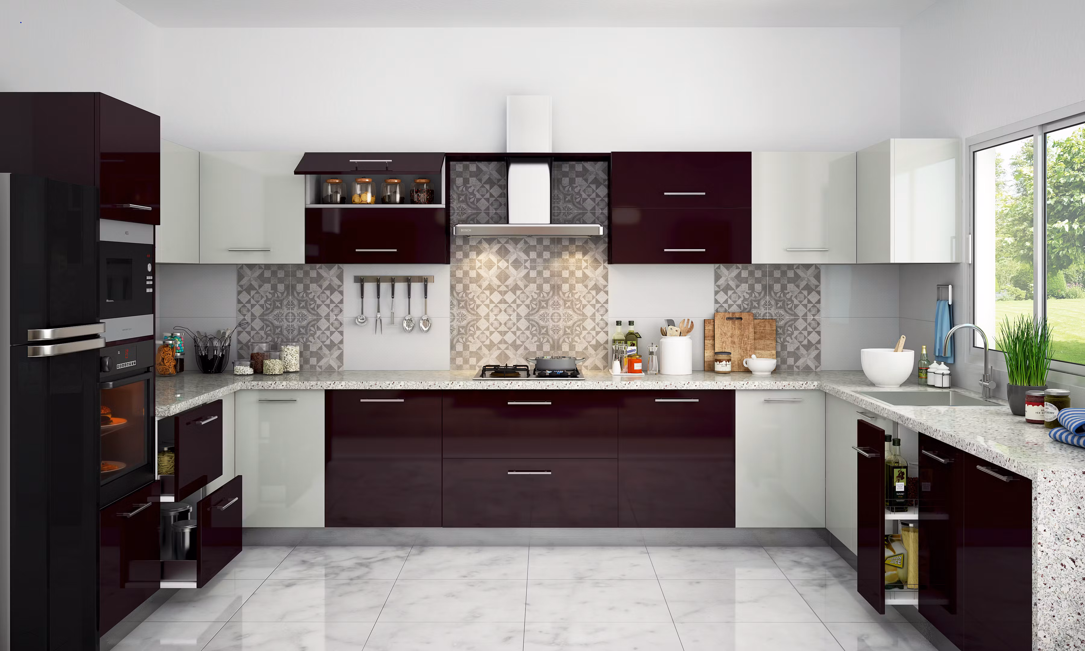 The Most Popular Kitchen Layouts and Color Schemes