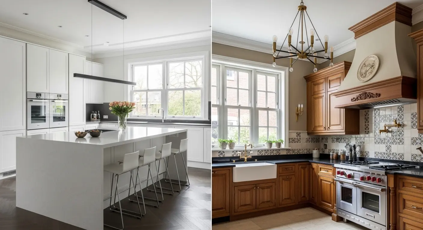 Modern vs Traditional Kitchen Design: Which Is Right for You?