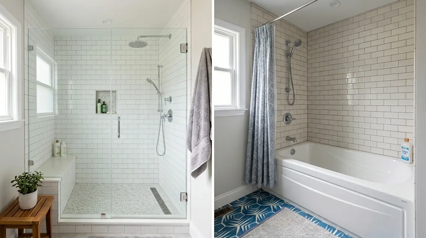 Walk-In Shower vs Tub: Which Should You Choose for Your Bathroom? 