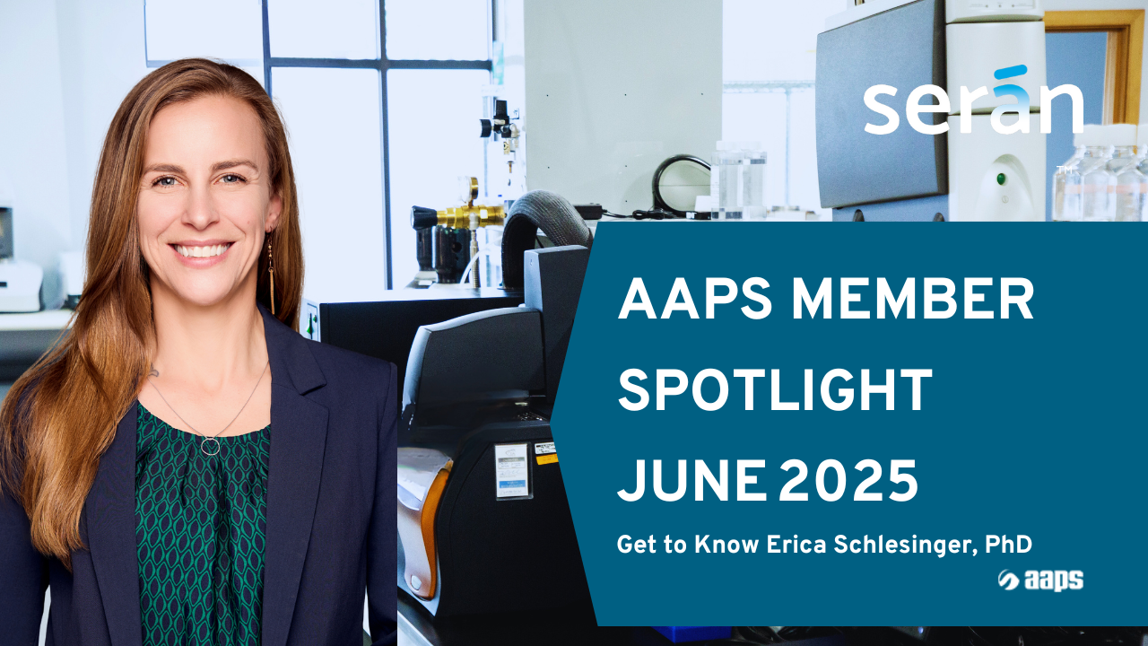 Celebrating Excellence in Pharma: Meet Dr. Erica Schlesinger, AAPS Member Spotlight, June 2025
