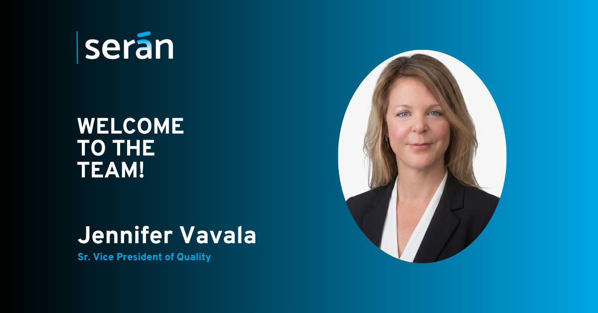 Welcome Jennifer Vavala - Sr. Vice President of Quality!