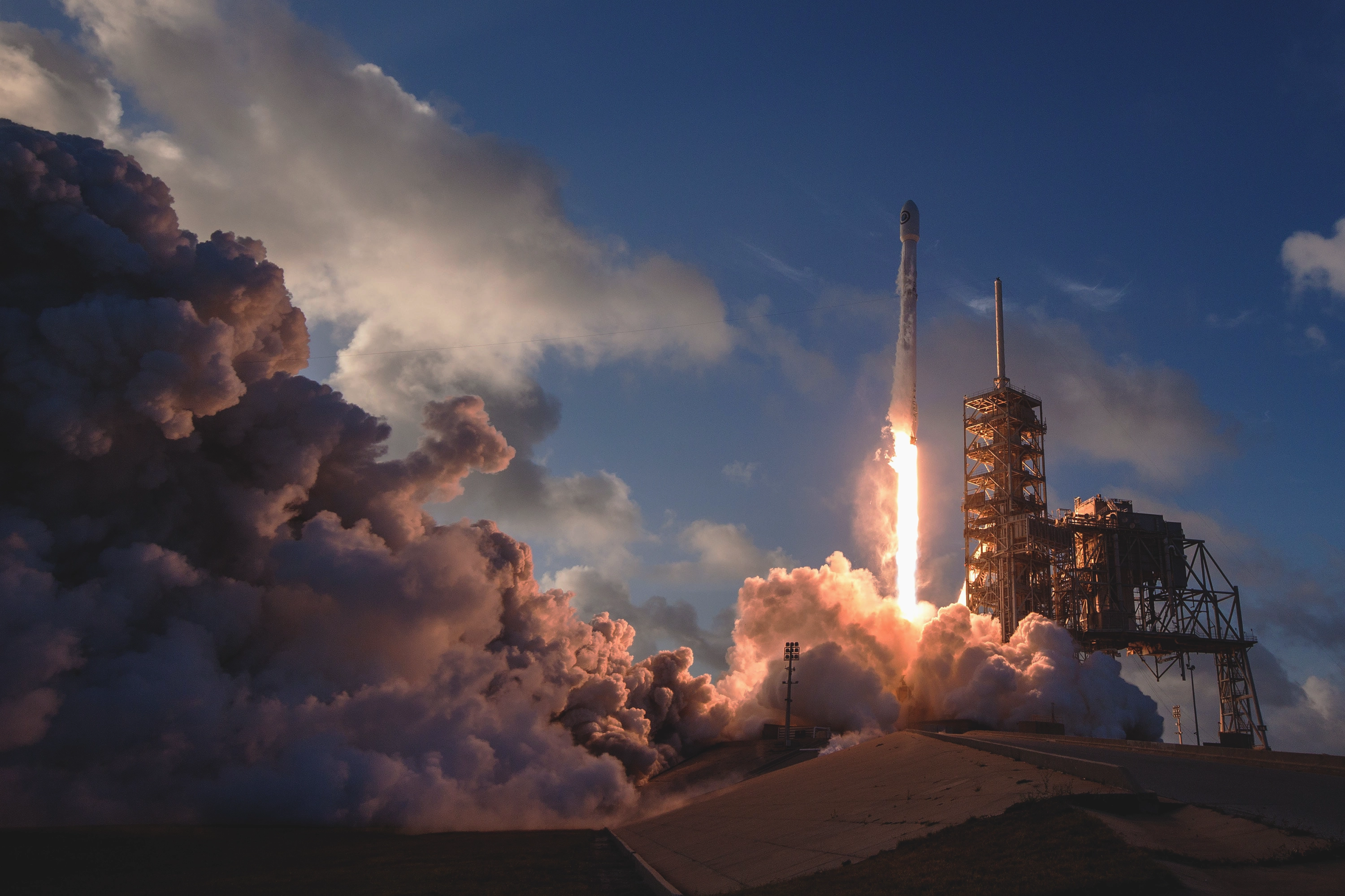 Photo de décollage de fusée