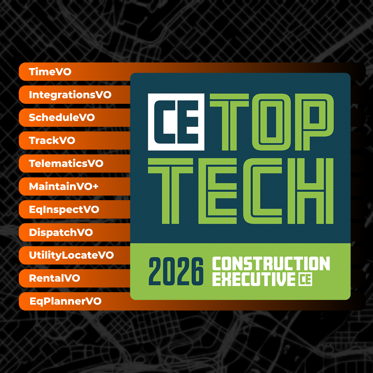 All 11 IVO Systems Modules Named to 2026 CE Top Construction Technology Products™ List