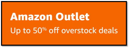 Amazon Outlet - Up to 50% off overstock deals