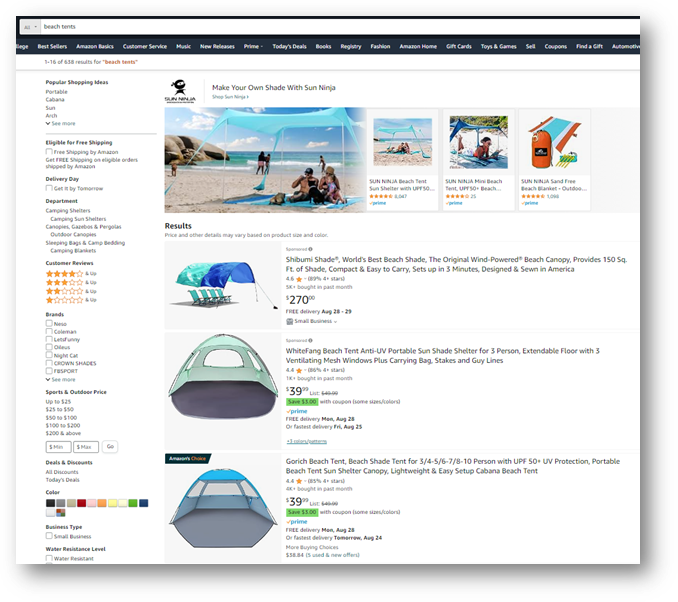A screenshot of a web page