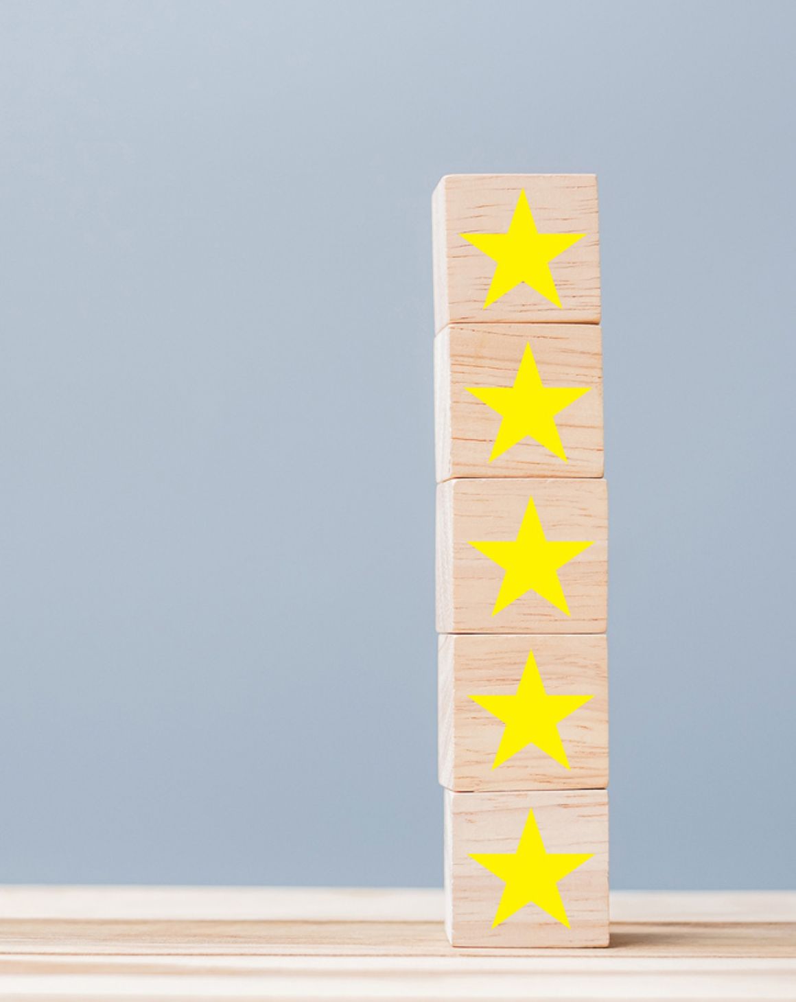 blocks with stars stacked onto each other