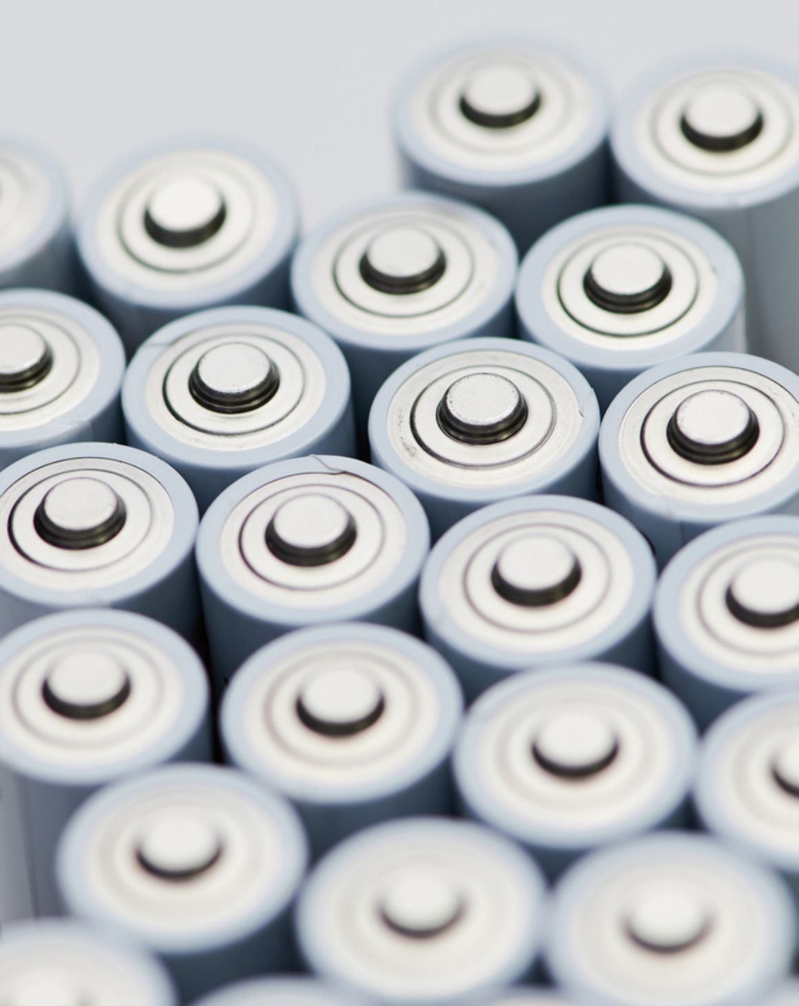 batteries stacked together