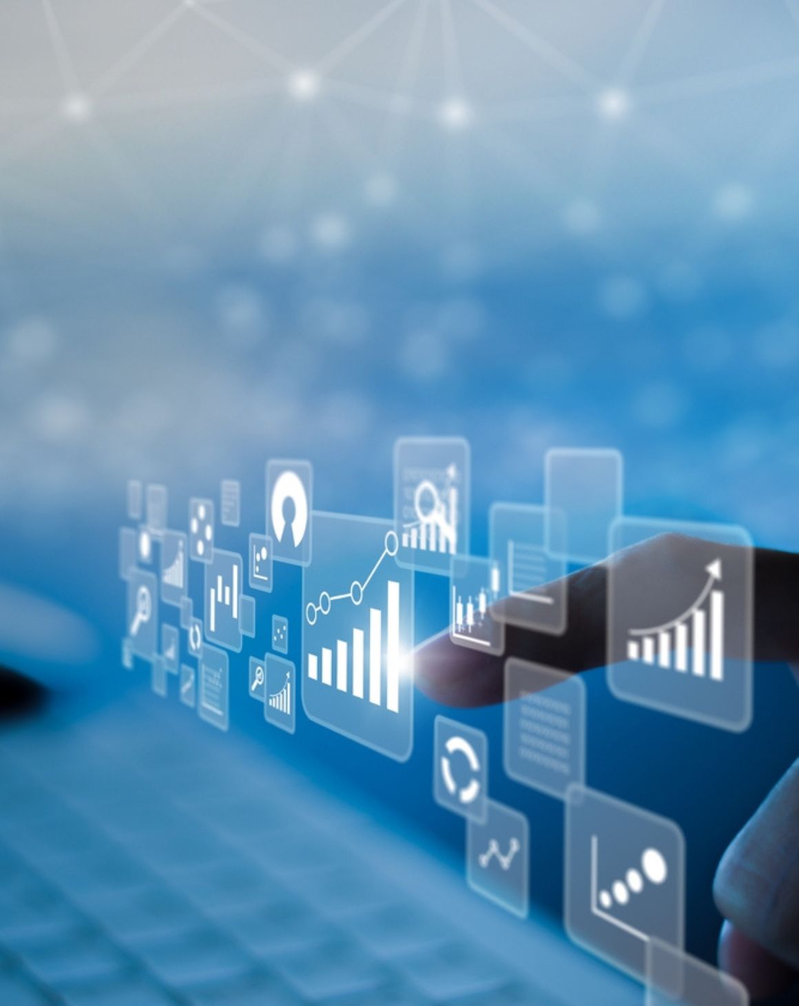 keyboard, computer screen, and a dashboard