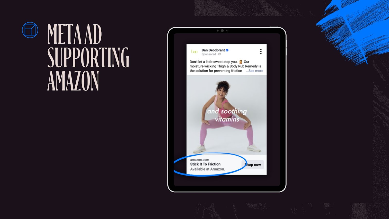 Meta Ad for Amazon Brands