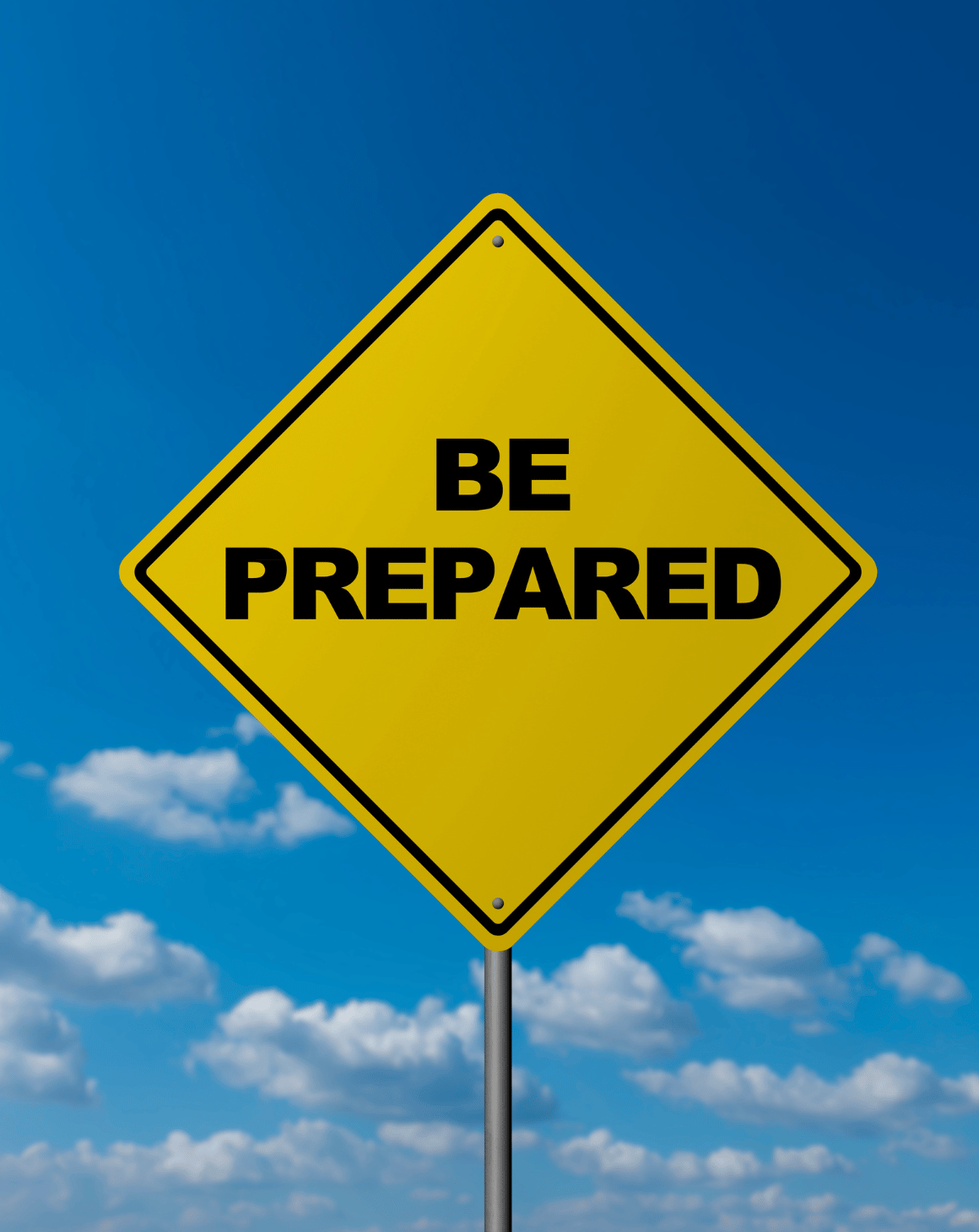 a sign to prepare for prime day