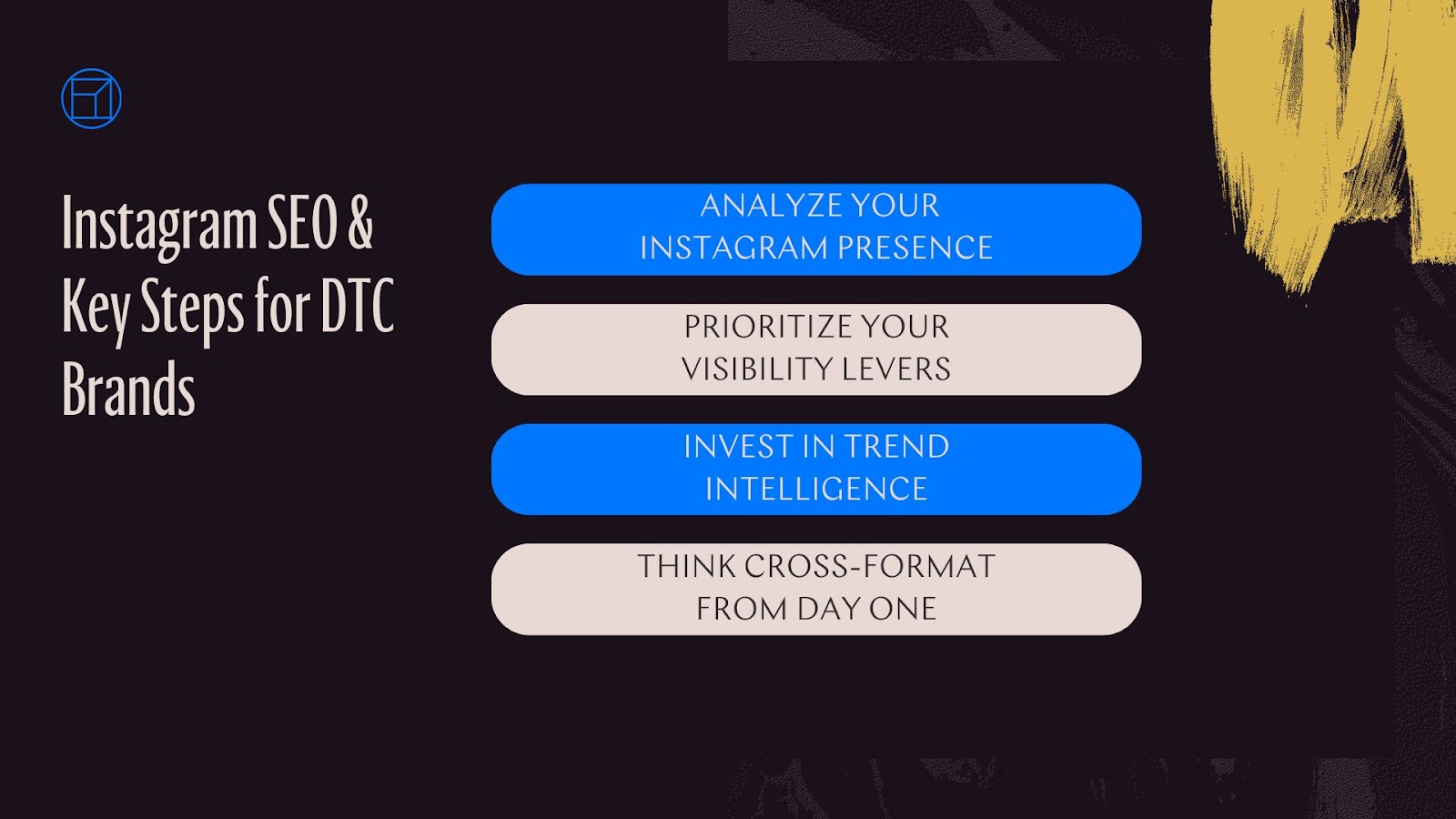 Instagram SEO Key Steps for DTC Brands