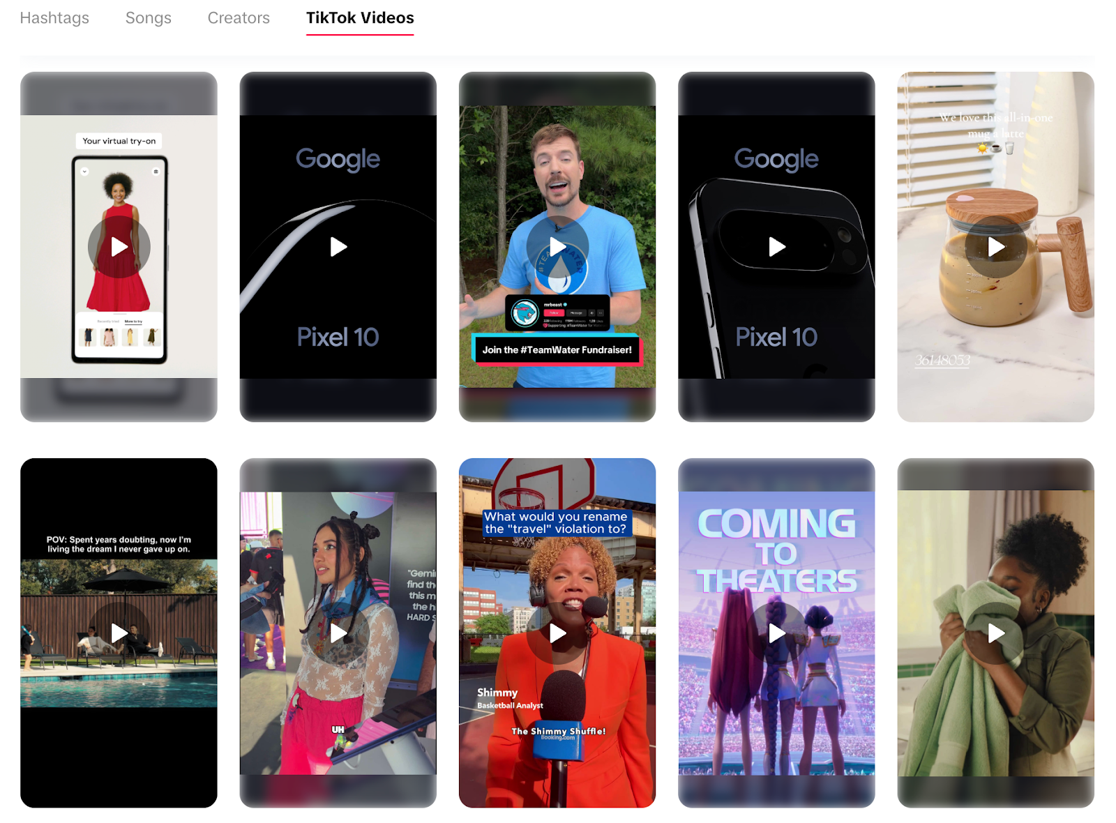 Trending TikTok Videos