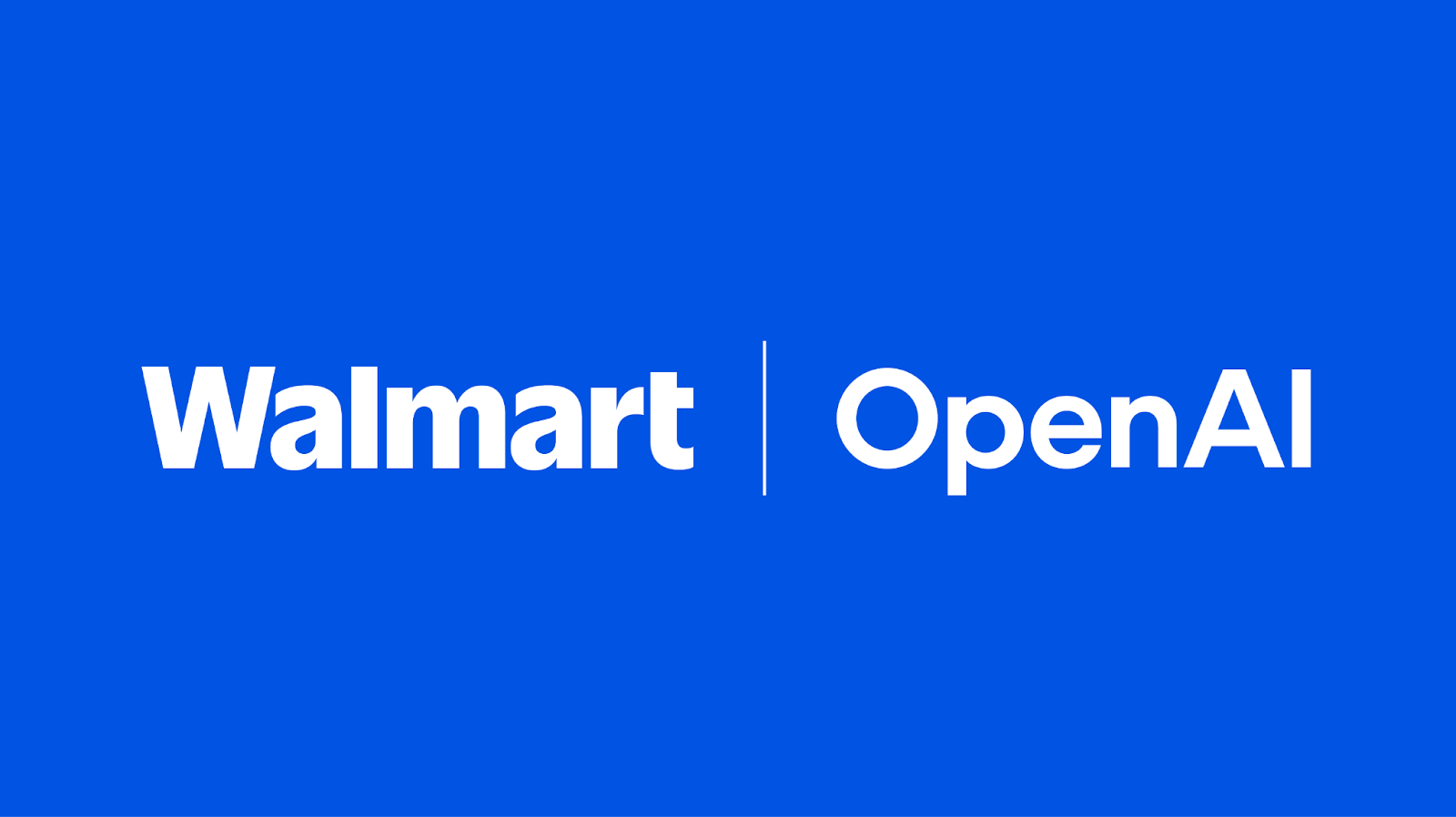 Walmart and OpenAI