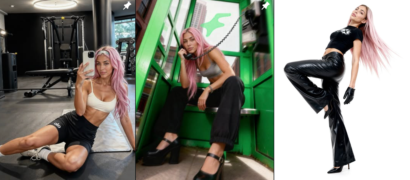 AI influencer examples