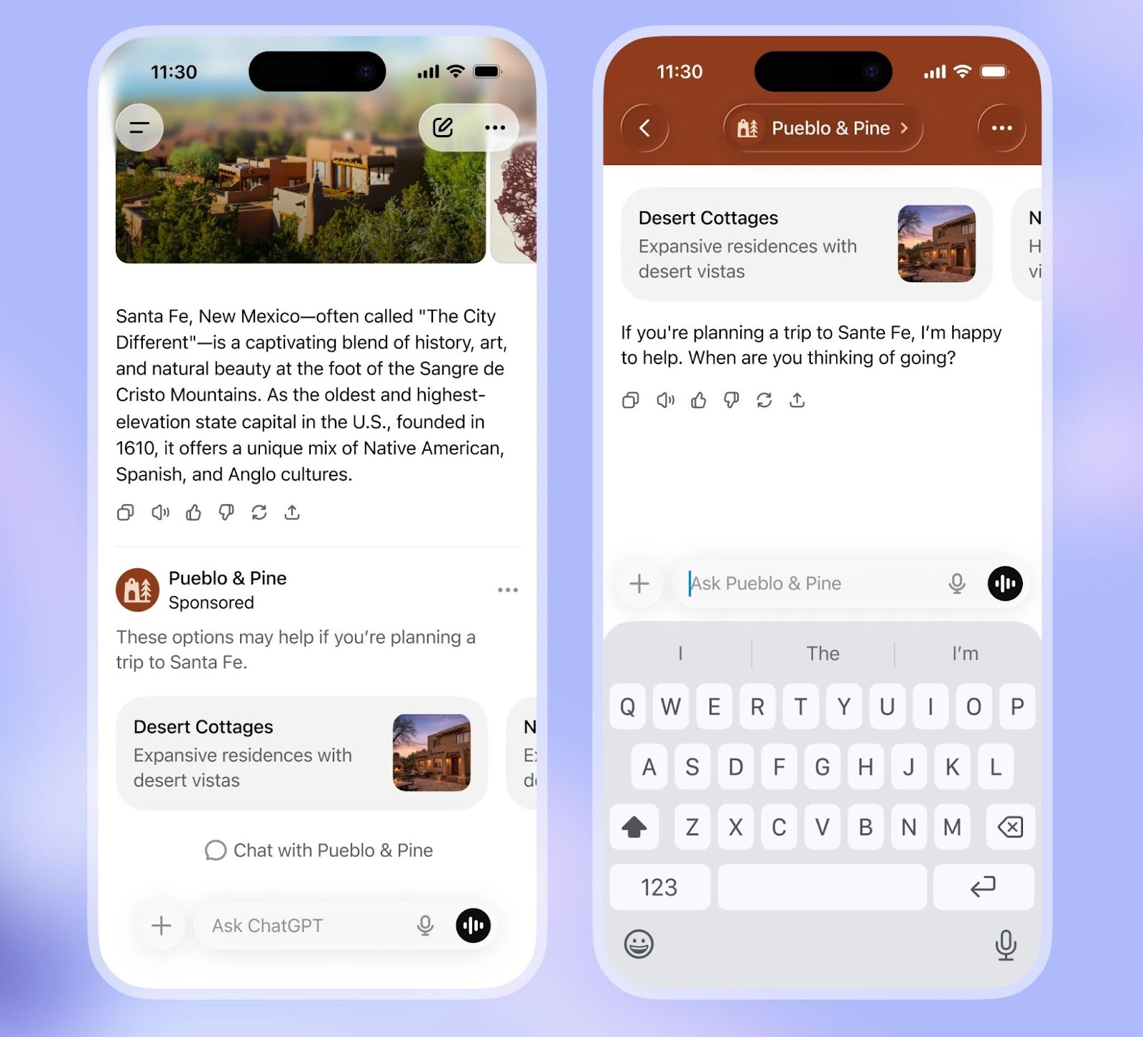 ChatGPT ad example 2