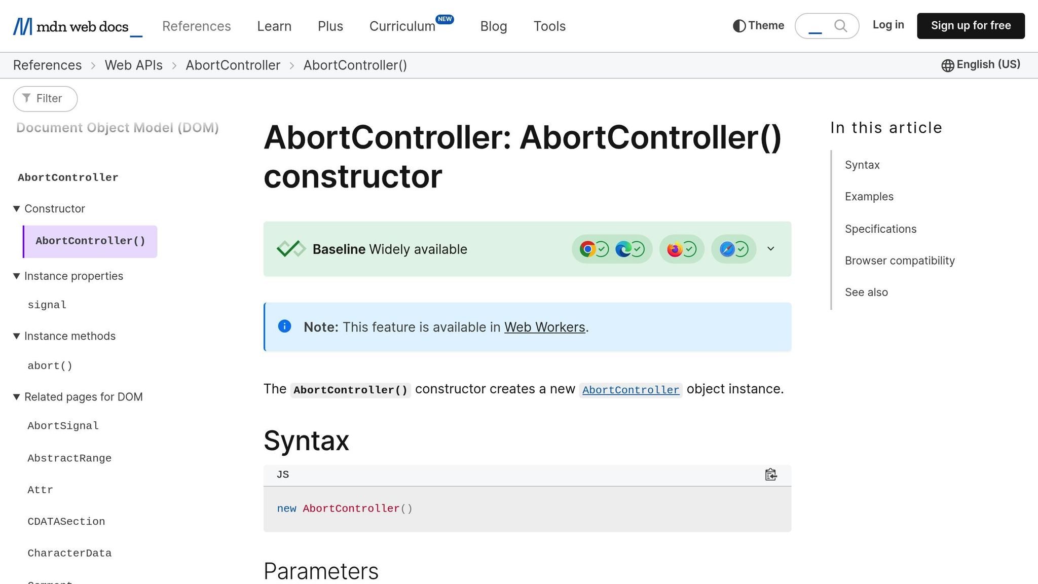 AbortController