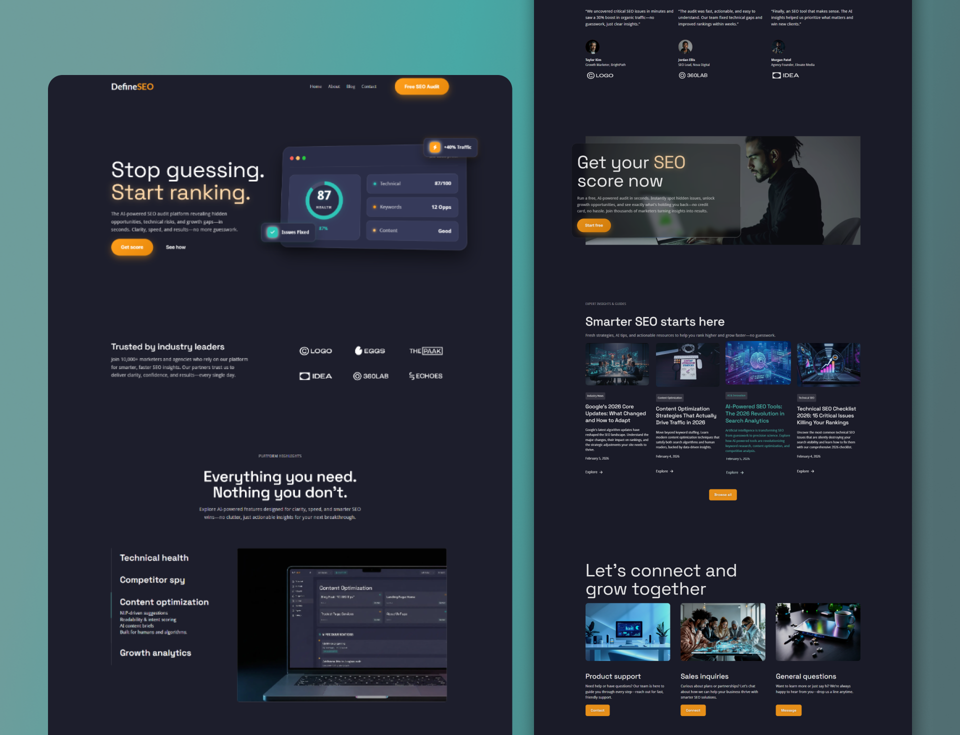 DefineSEO - AI Powered SEO  SaaS