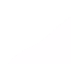 White and black abstract curved wave shape on a transparent background.