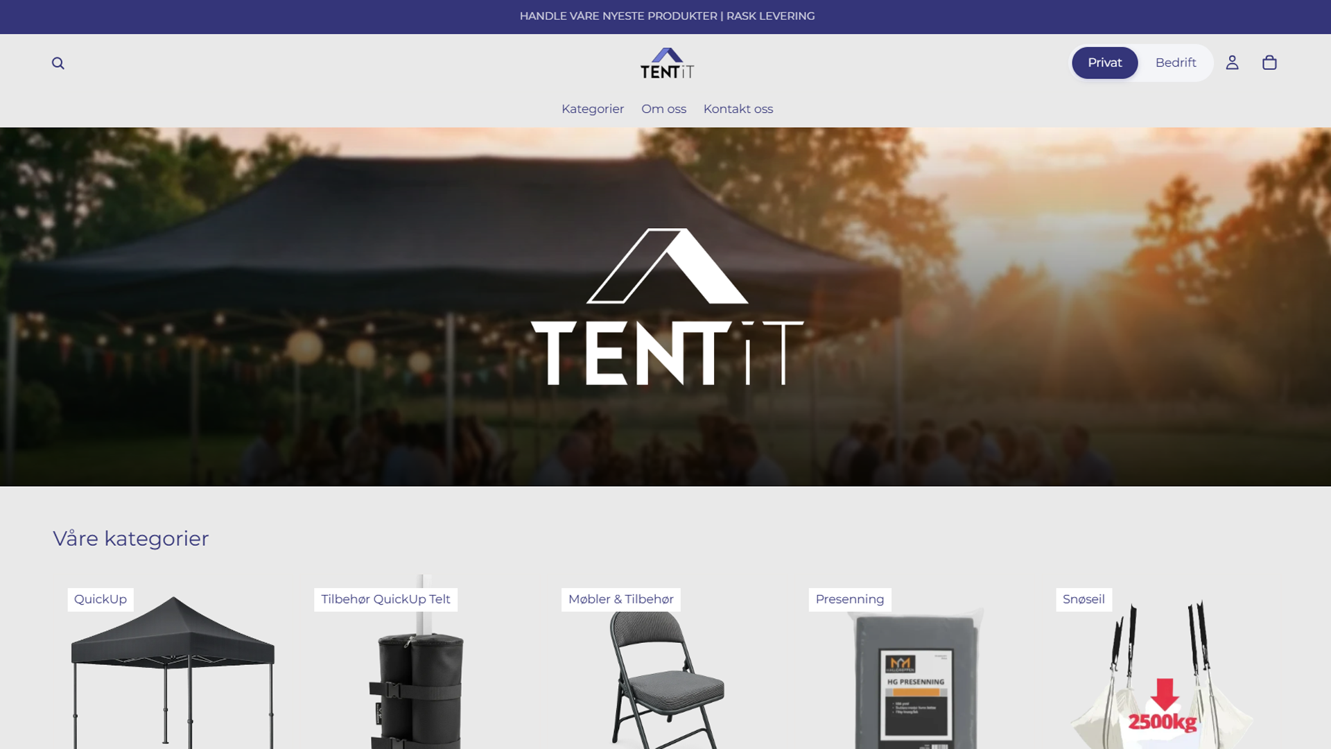 skjermbilde av husholdningen.no