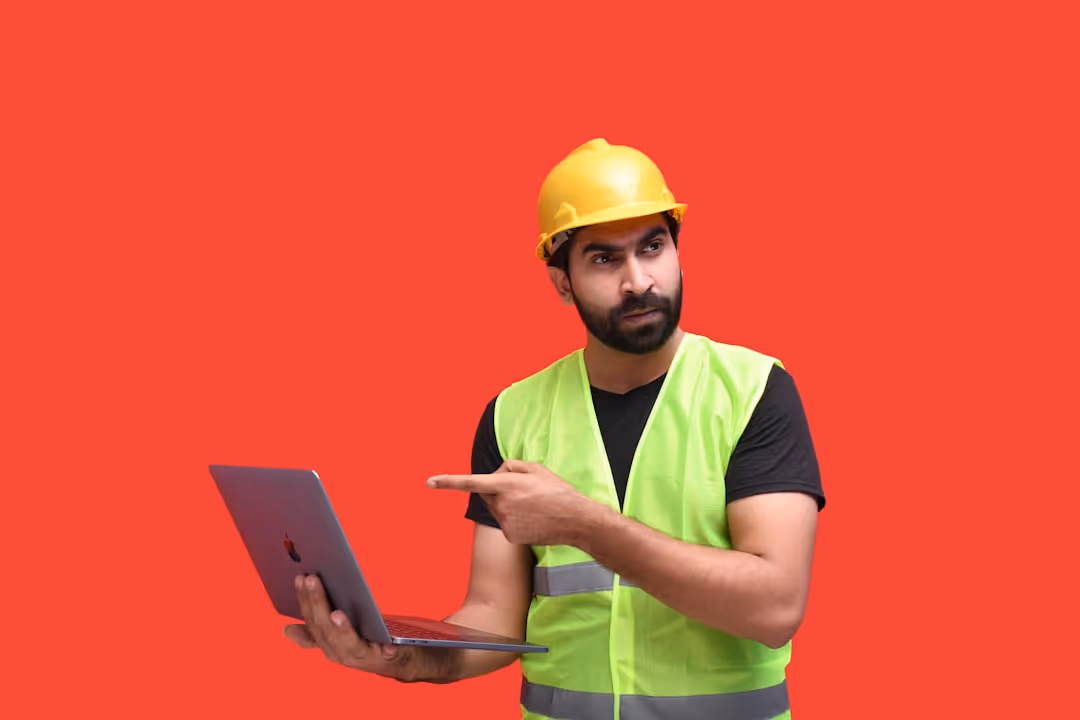 a contractor reviewing different insurance options - construction all risks policy