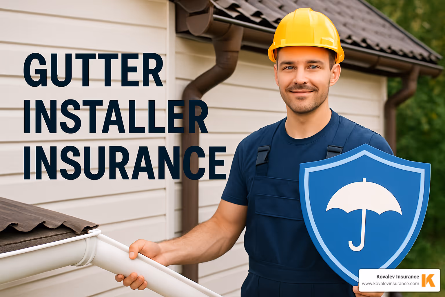 contractor showing a license to a homeowner - gutter installer insurance contractor showing a license to a homeowner - gutter installer insurance