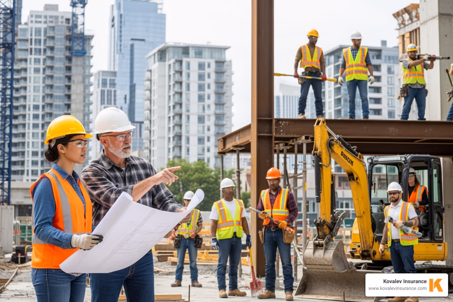 construction site - building contractors all risk insurance