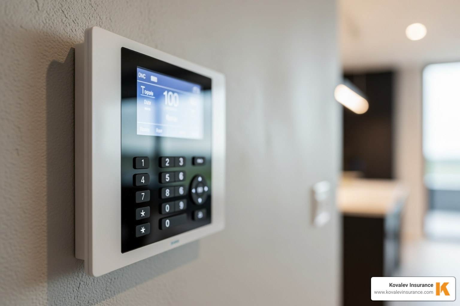 A home security system panel - what is residentionsal insurance A home security system panel - what is residentionsal insurance