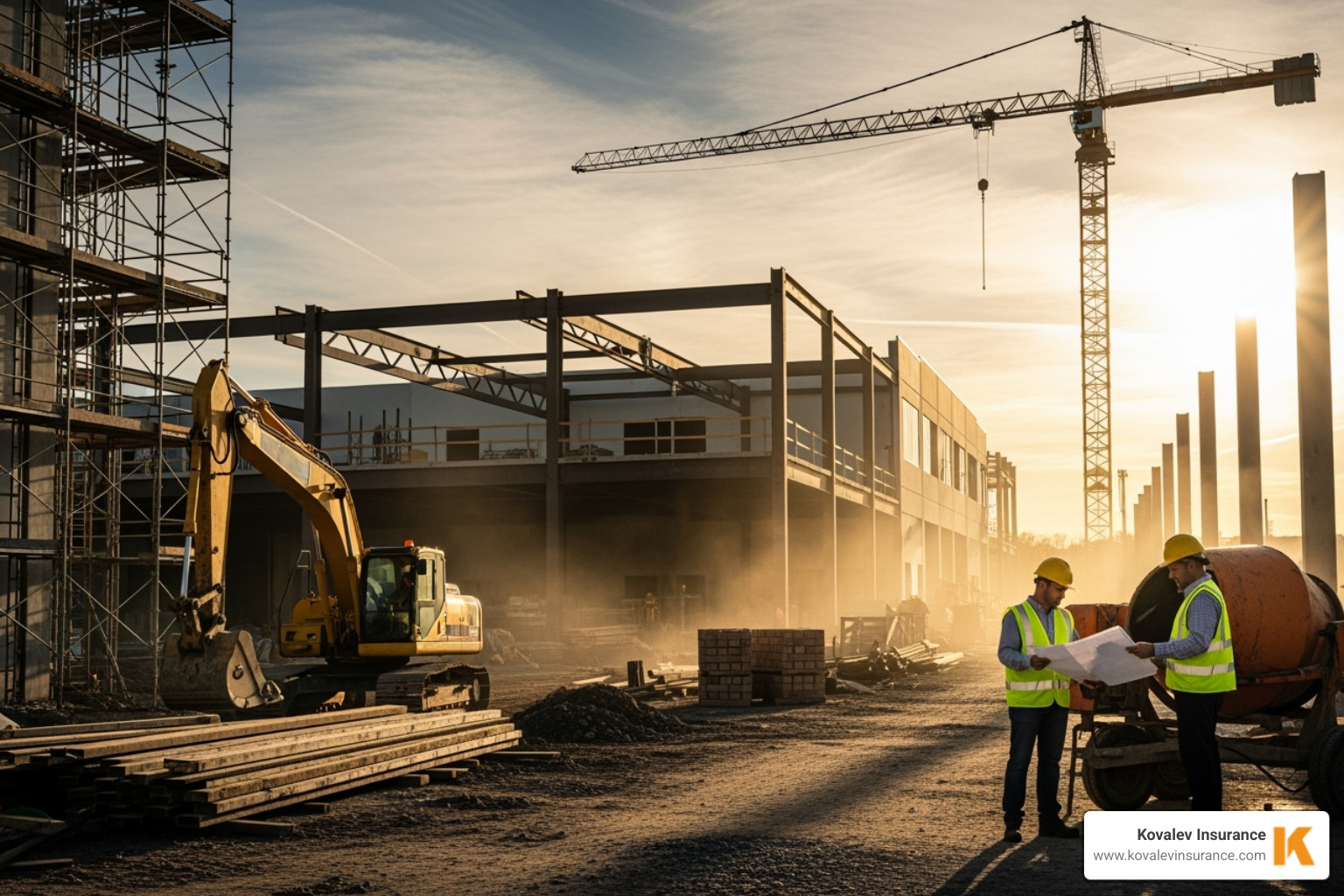 Image of an insurance policy document with a magnifying glass highlighting the exclusions section - contractors all risk insurance quote