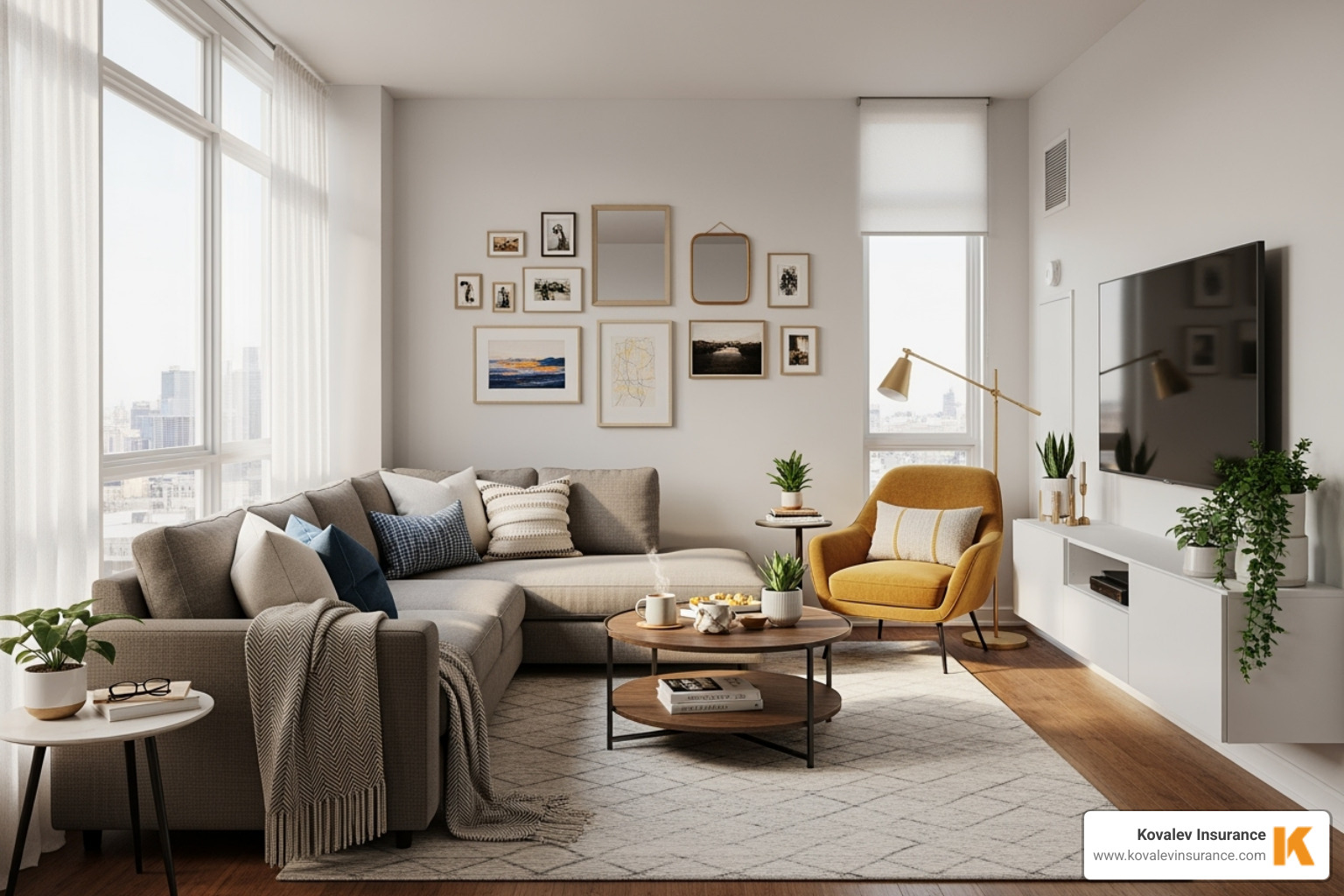 beautiful condo living room
