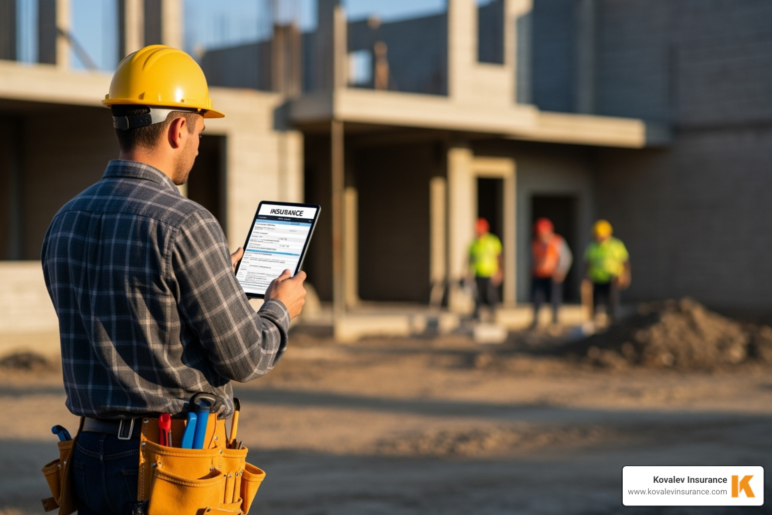 sample Certificate of Insurance (COI) with the policyholder, insurer, and coverage limits highlighted - Workers comp for contractors sample Certificate of Insurance (COI) with the policyholder, insurer, and coverage limits highlighted - Workers comp for contractors