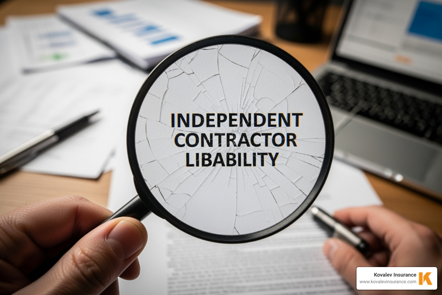An image of an insurance policy document, symbolizing the various types of coverage available to independent contractors. - independent contractors liability