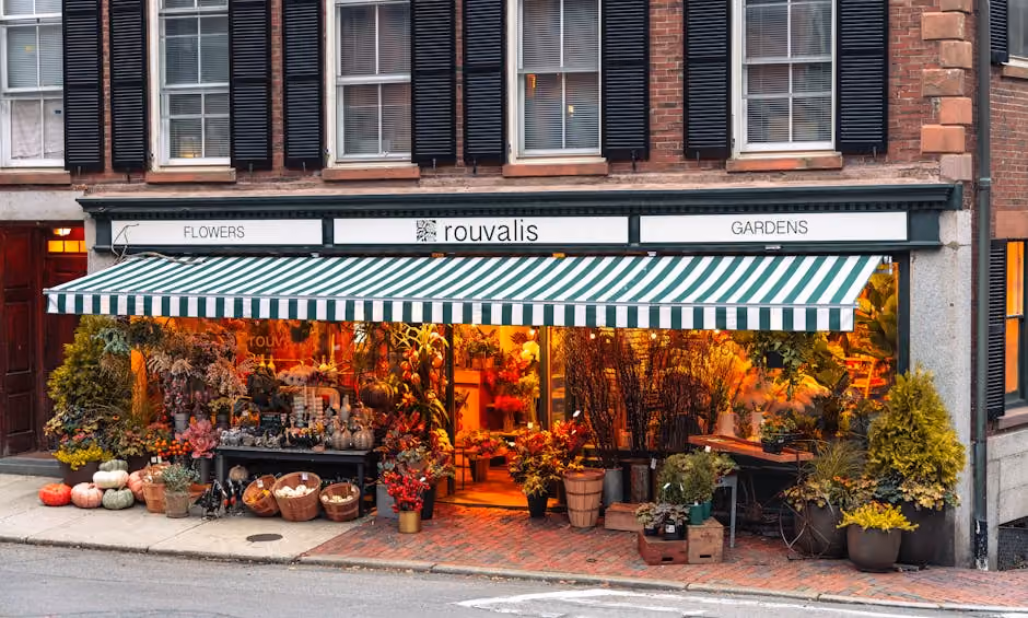 small business storefront in Massachusetts - business liability insurance coverage