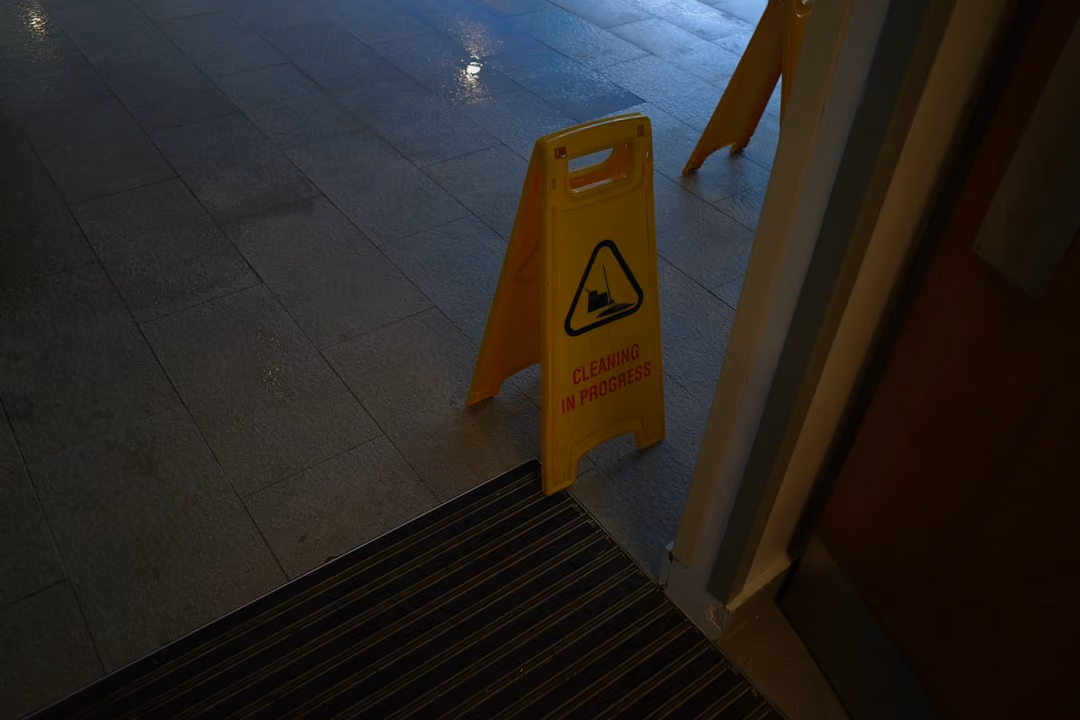 slip and fall caution sign in a retail setting - business owners insurance near me slip and fall caution sign in a retail setting - business owners insurance near me