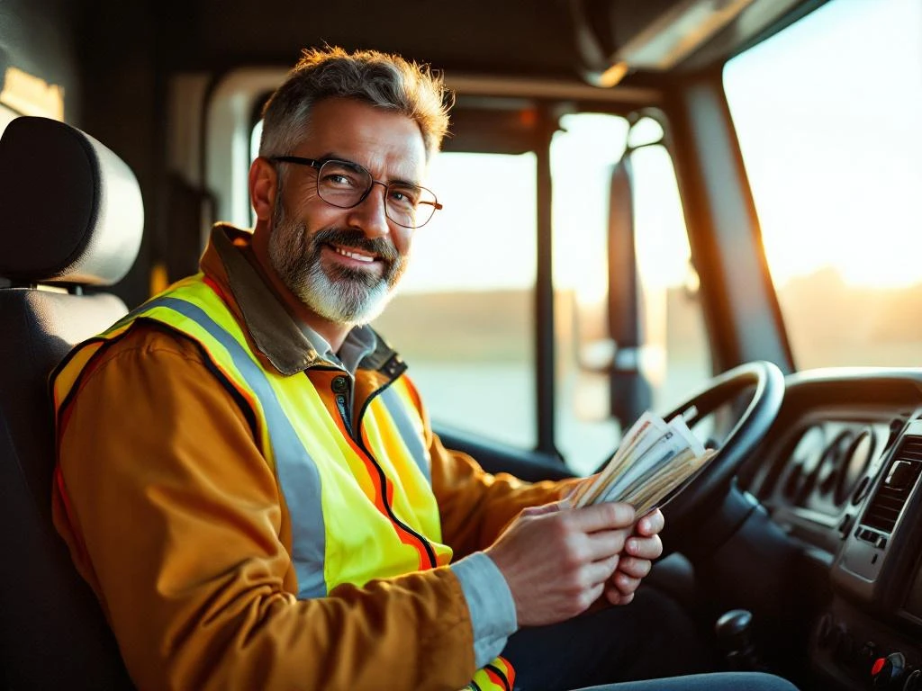 Hoeveel verdient een chauffeur C per maand?