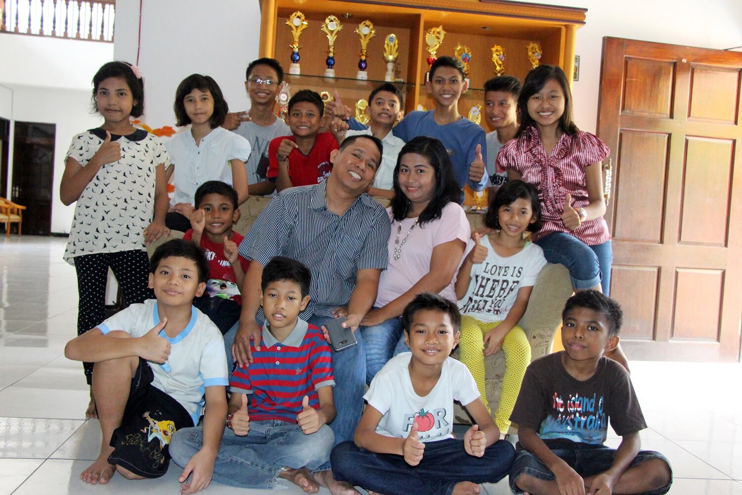 Indonesian family picture