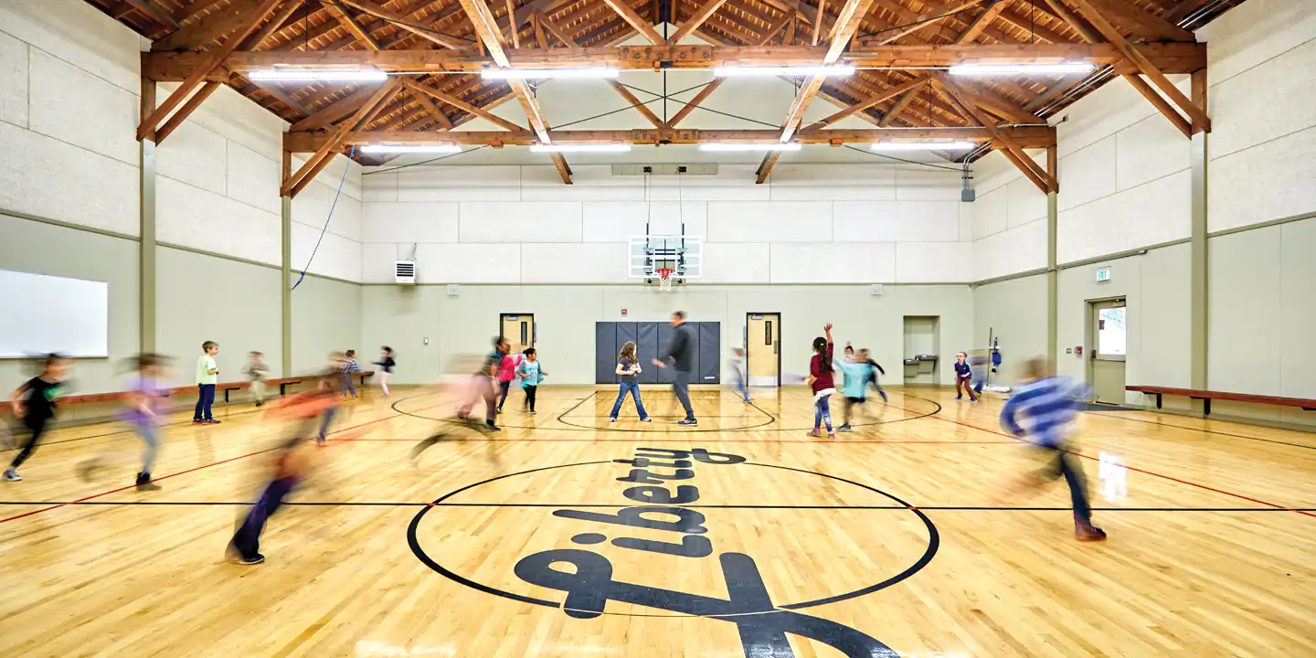 Liberty Elementary School Gym Seismic Retrofit, Tillamook School District