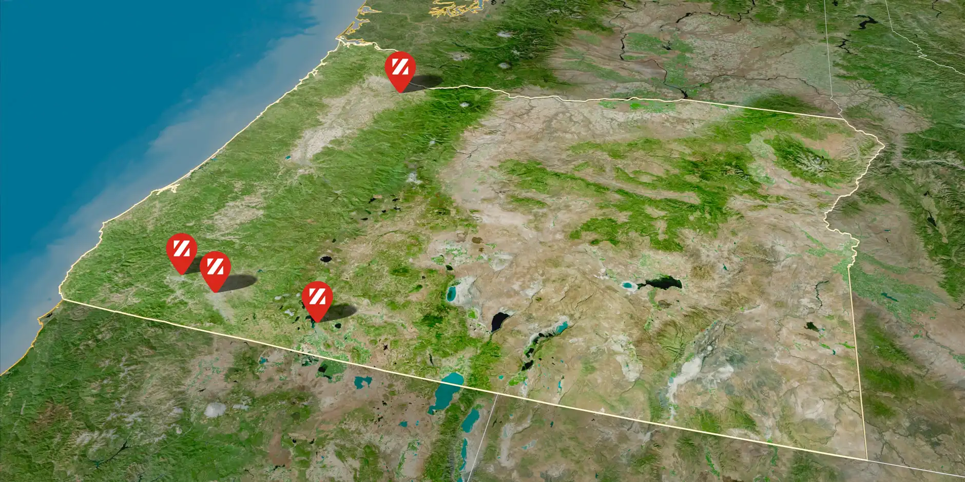 ZCS Office Locations, Klamath Falls, Grants Pass, Medford, Oregon City