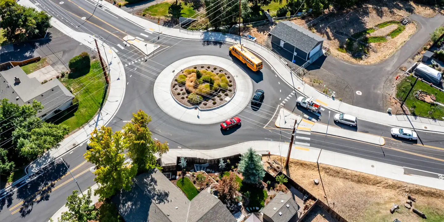 Springbrook Road Roundabout