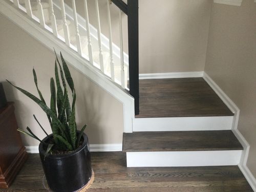 Refinished Stairs