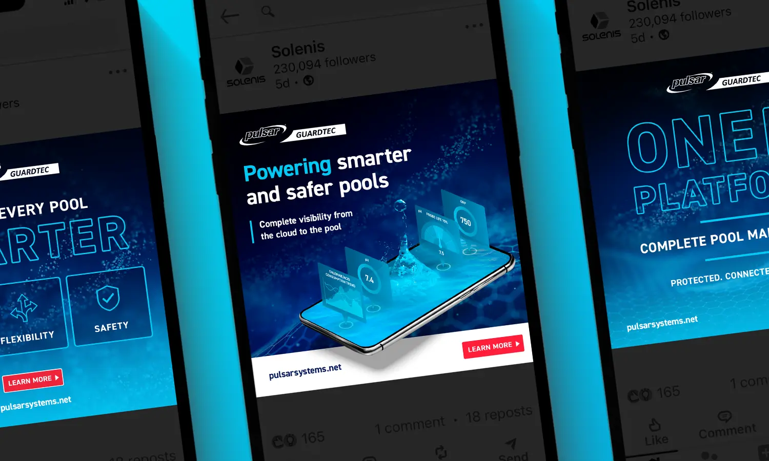 Pulsar GuardTec digital ads