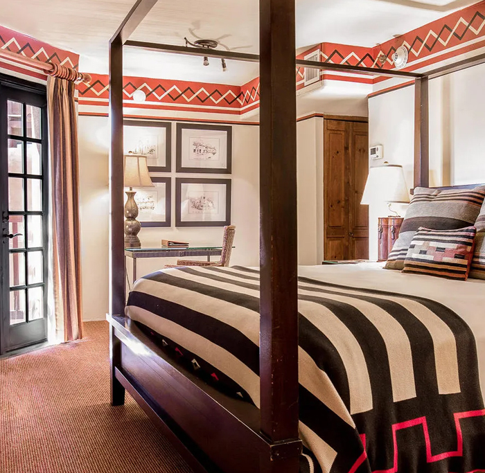 King guest room at Inn and Spa at Loretto