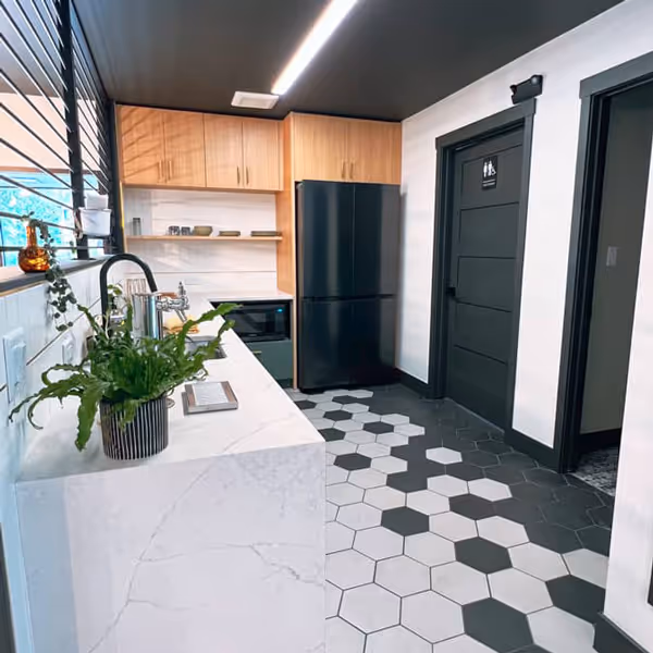 Two kitchens