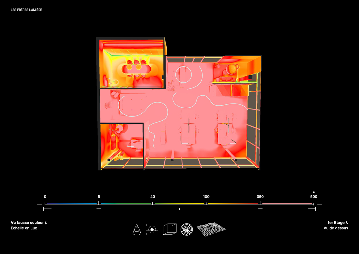 Vu Fausse Couleur Les Frères Lumières