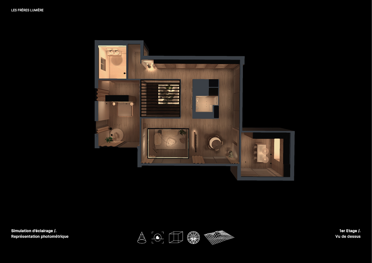 Vu Fausse Couleur Les Frères Lumières