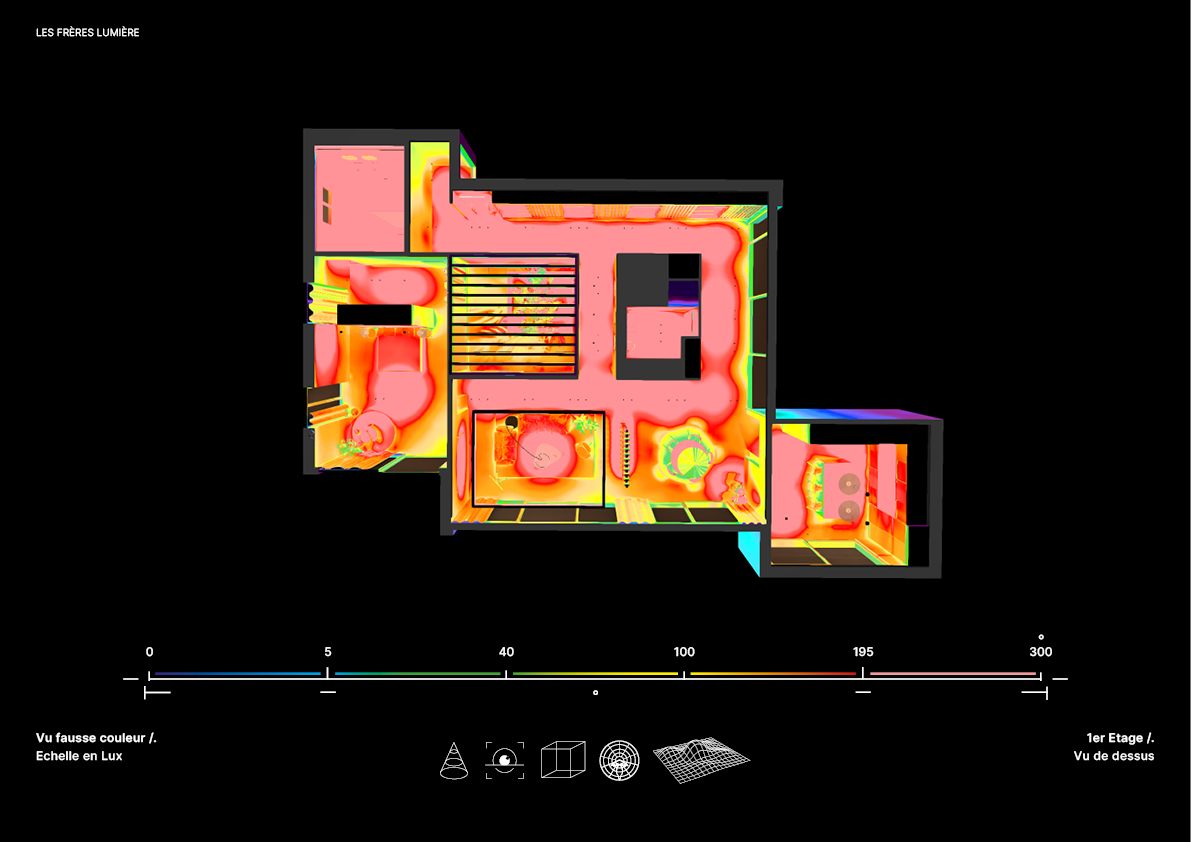 Vu Fausse Couleur Les Frères Lumières
