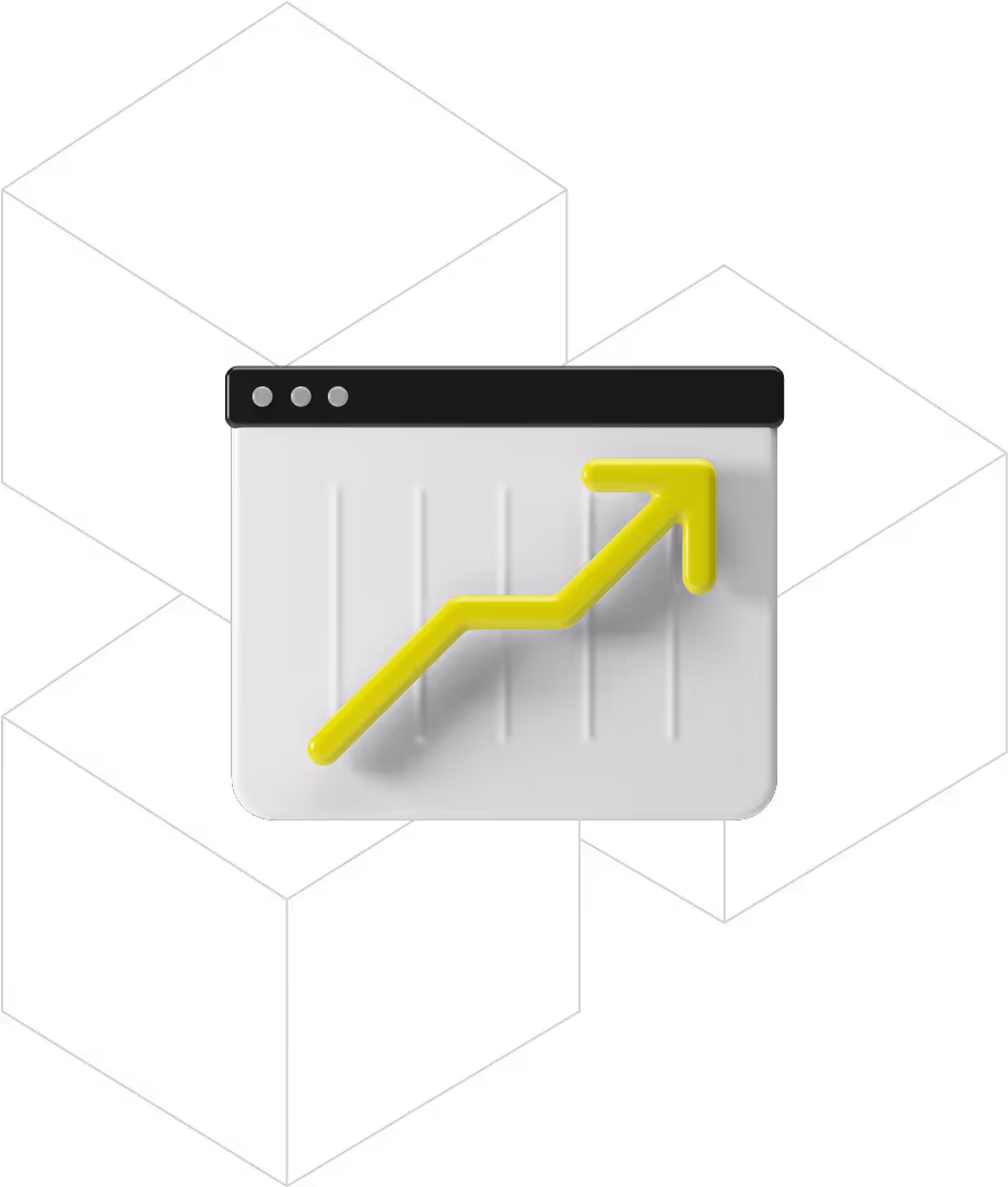 Broworks conclusion graphic showing continuous website growth with performance-driven Webflow development, CRO, and SEO optimization.
