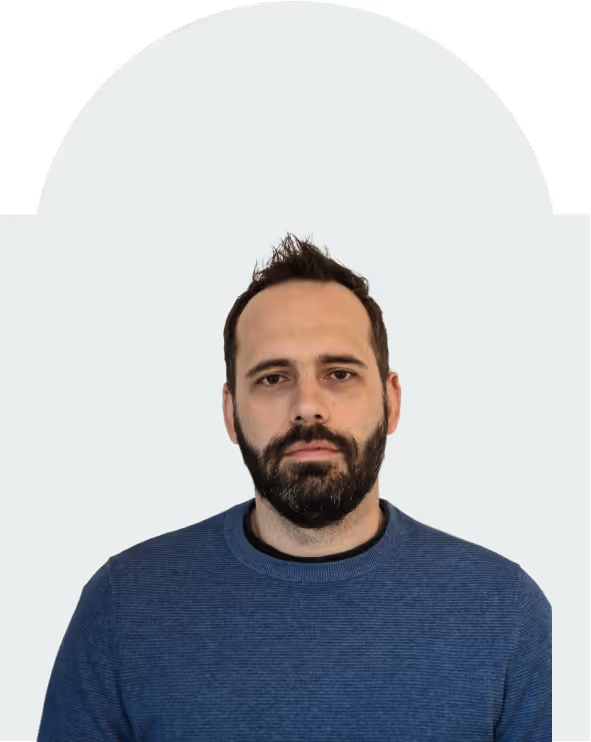 Andrija Čvorović, Lead Webflow Developer at Broworks, ensuring high-performance websites with Client-First systems, custom interactions, and scalable development.